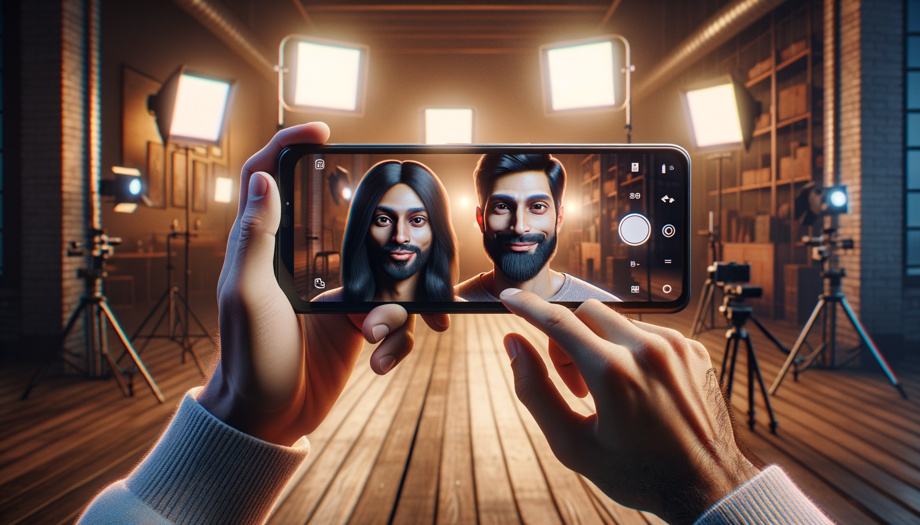 Video face swap feature